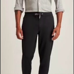Men's M Short Length Black Bonobos Jogger Pants. New WO Tags